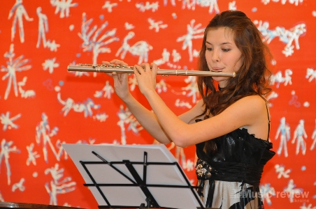 Лауреат міжнародних конкурсів флейтистка Маргарита Хакімова. Фото: Сергій Пірієв