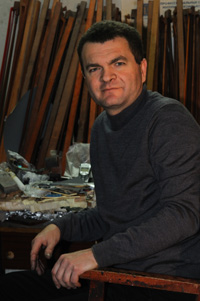 Ігор Гонтар, майстер-реставратор струнно-смичкових інстументів. Фото: Сергій Пірієв